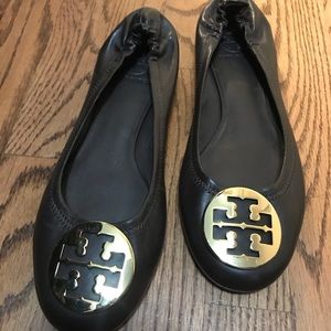 Tory Burch Reva Flat - Brown 9 - 9.5